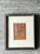 Vintage Portrait Drawing in Frame For Sale - Image 4 of 13