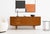 Sculptural + Funky Mid Century Modern styled Credenza / Media Stand with loads of storage space in the three deep +...