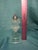 Victorian Matched Pair Antique 1830s-1850s Flint Glass Whale Oil Lamps Pewter Burner For Sale - Image 3 of 14