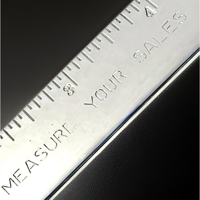 Traditional Tiffany & Co Estate Ruler 6" Sterling Silver For Sale - Image 3 of 10
