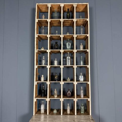 Large Industrial Wooden Workshop Shelves For Sale - Image 4 of 18