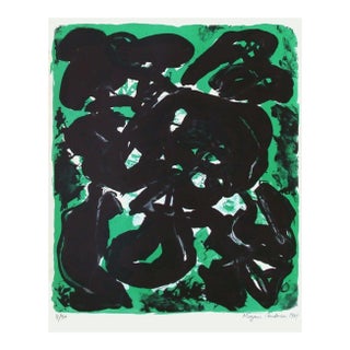 1974 Mogens Andersen Composition Lithograph For Sale