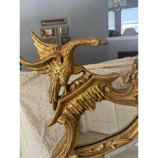 Friedman Brothers Chinese Chippendale Giltwood Mirror For Sale - Image 10 of 12