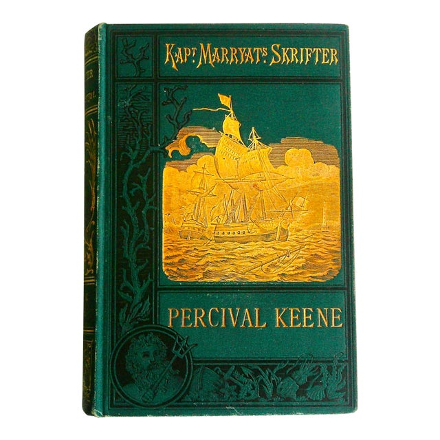 1891 Percival Keene Classic Nautical Book For Sale