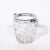 Mid-Century Modernist Cut Crystal Ice Bucket With Chrome Fittings & Loop Handles For Sale - Image 10 of 12