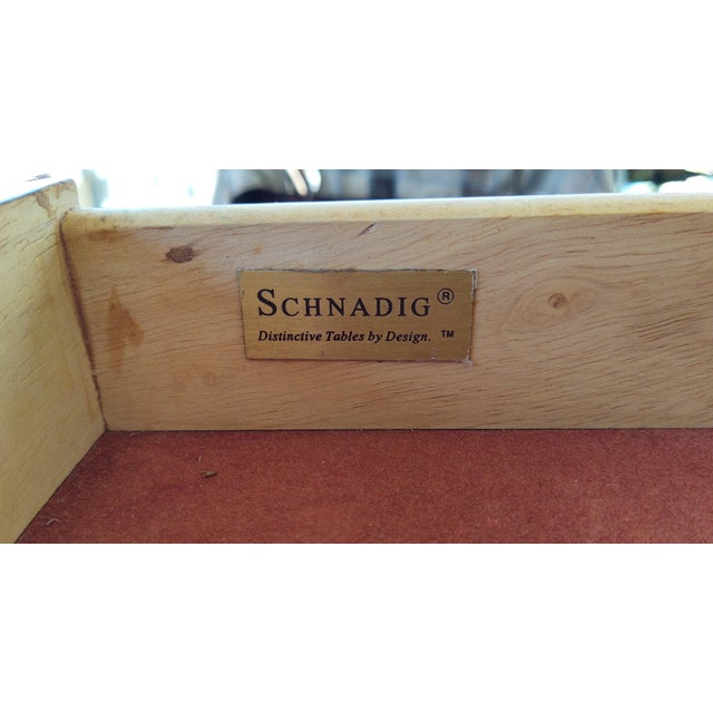 1990s Restored Schnadig French-Style Desk For Sale - Image 16 of 16