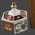Vintage Hexagonal Japanese Imari-Style Covered Trinket, Candy Dish For Sale - Image 9 of 9