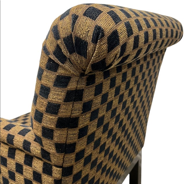 1990s The "Grid" Lounge Chairs | a Pair For Sale - Image 9 of 13