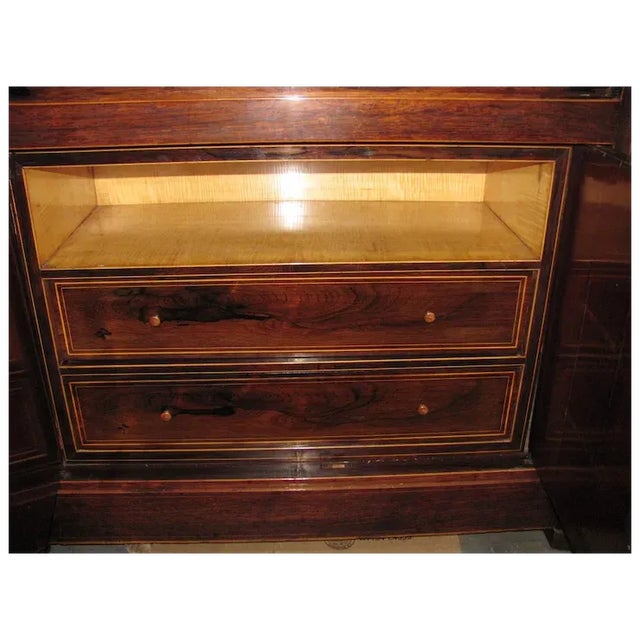 Early 19th Century Antique Rosewood Secretaire Abattant Circa 1825 For Sale - Image 5 of 9