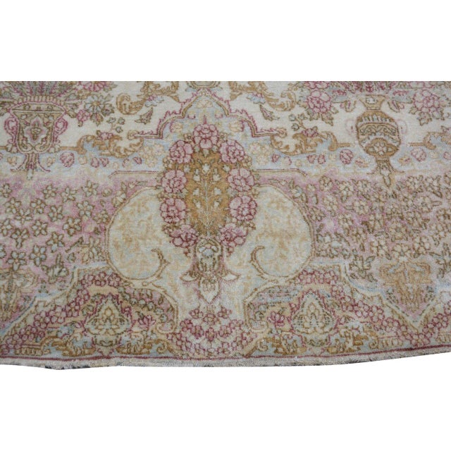 1960s Vintage Turkish Anatolian Professional Hnad Knotted Wool Rug, 9'9x20 For Sale - Image 5 of 6