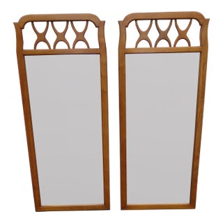Red Lion Mid Century Modern Bathroom Wall Mirror a Pair 6602 For Sale