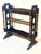 English Gothic Revival Oak Canterbury Bookcase with Original Cane, 1890 For Sale - Image 13 of 14