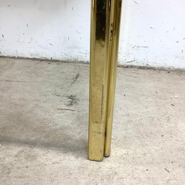 Retro Modern Smoked Glass Coffee Table For Sale - Image 11 of 12