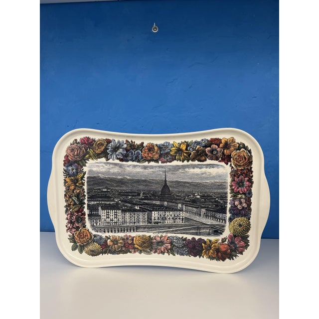 Torino 1966 Tray by Piero Fornasetti For Sale - Image 13 of 13
