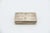 Rectangular Silver Snuff Box with Plant Engravings on the Hinged Lid For Sale - Image 4 of 4