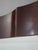 Glass Baker Modern Design Cherry Framed Square Mirror For Sale - Image 7 of 9