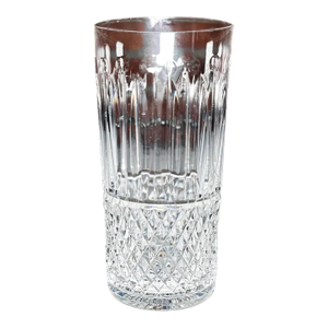 1980s Mid Century Modern St. Louis ‘Tommy’ Crystal Highball Glass