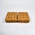 1960s 1960s Biscuit Trigger Carmel Ultra Suede Ottomans (Pair)(VINTAGE) For Sale - Image 5 of 7