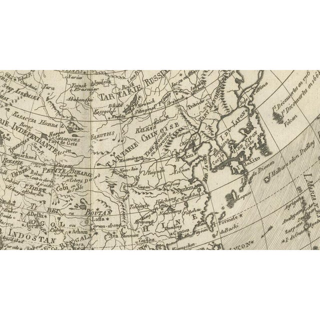 Antique Map by Rigobert Bonne, 1780 For Sale - Image 6 of 10