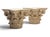 19th Century Continental Carved Oak Neo-Classical Style Capitals, Pair For Sale In Atlanta - Image 6 of 7