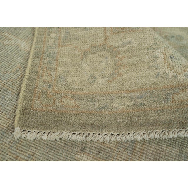 Oushak Rug 3'1" x 5' #21380 For Sale In Houston - Image 6 of 8