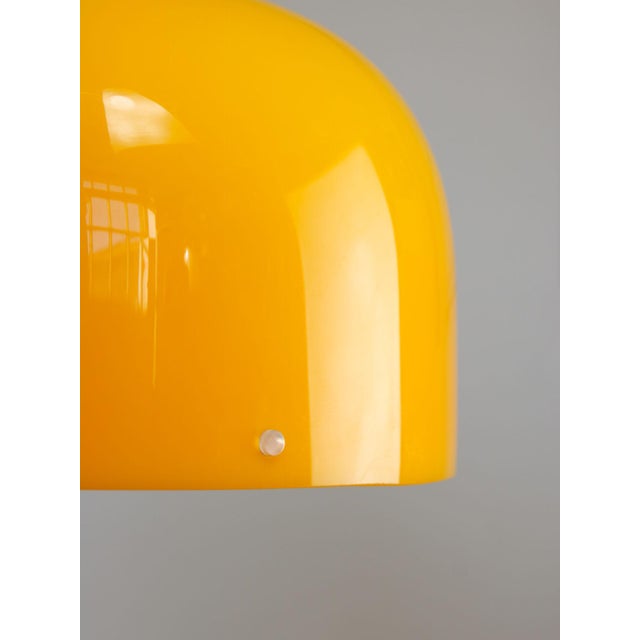 Guzzini Space Age Yellow Pendant from Guzzini, 1970s For Sale - Image 4 of 18