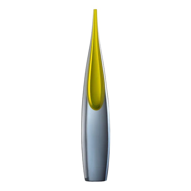 Small Gray / Yellow Pinnacles Sculpture by Luciano Gaspari For Sale