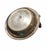 Mid-Century Modern Vintage Silver-Plated Owl Catchall / Ring Dish, Made in India, C. 1965–1980 For Sale - Image 3 of 7