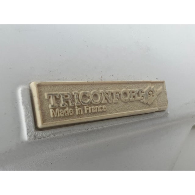 Mid-Century Modern Dining or Patio Chairs by French Maker Triconfort 6 Piece For Sale - Image 9 of 18