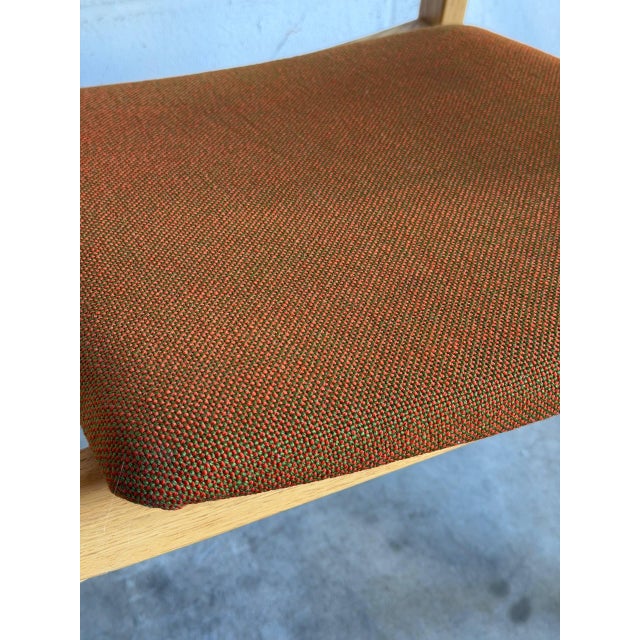 Albin I Hyssna Oak Armchair Swedish Mid-Century Modern 1970s For Sale - Image 9 of 11