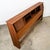 1960s 1960s Mid Century Danish Modern Headboard King Bed Frame Walnut Sliding Doors Storage For Sale - Image 5 of 11