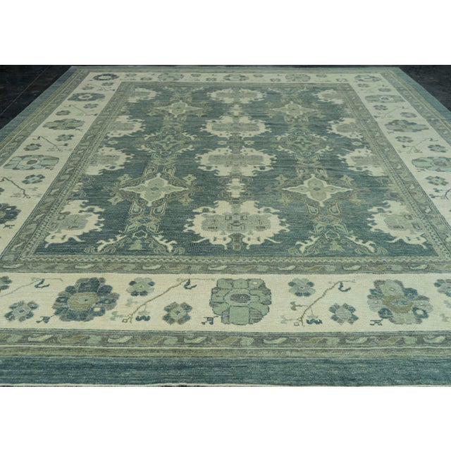 Turkish Oushak Rug 12' x 14'8" #19525 Explore a curated collection of hallway runners, wool rugs, and handmade...