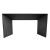 Black Bevel Seeded Waterfall Desk Table For Sale - Image 11 of 11