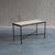 Minimalist Metal Side Tables with Plaster-Fiber Tops, 1960s, Set of 2 For Sale - Image 9 of 18