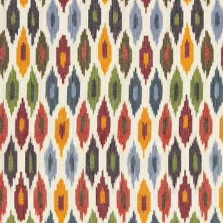 Sunara Ikat in Spice Fabric- 1 1/2 yards For Sale