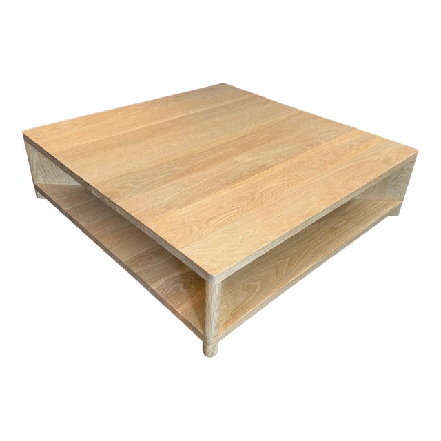 Nickey Kehoe Square Shelf Coffee Table For Sale