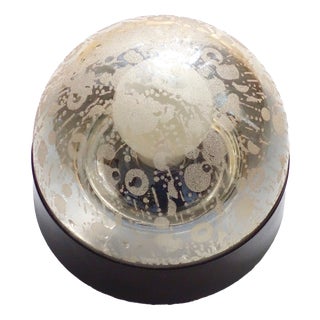 Vintage Space Age Spherical Ceiling Light in Bakelite and Glass from Teka, 1970s For Sale