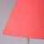 Ceramic Floor Lamp with Red Fabric Hood from Francois Chatain, France, 1970s For Sale - Image 13 of 15