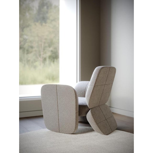 Max Armchair in Kvadrat Hero 2 Fabric by Julien Lestrille For Sale - Image 6 of 7