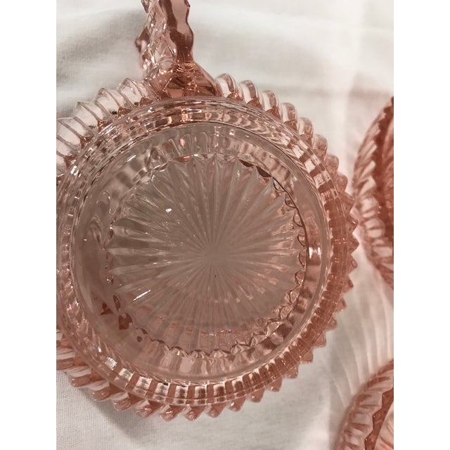 Queen Mary Pink Depression Glass Dessert Bowls, Set of 6 Chairish