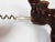 Vintage St Calais France a.c. 72120 Natural Grapevine Wood Handle Corkscrew Wine Bottle Opener For Sale - Image 9 of 10