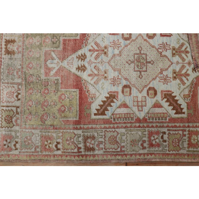 Red Muted Vintage Zabihi Collection Turkish Oushak Rugs - A Pair - 3'5" x 5'1" For Sale - Image 8 of 12