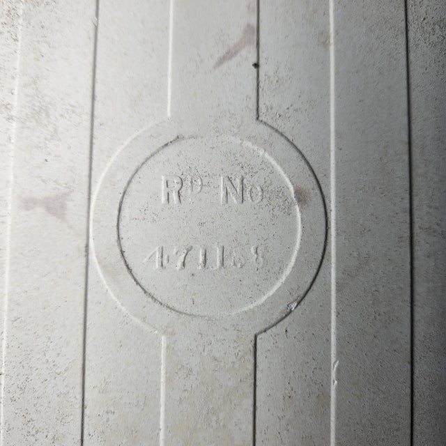 4 Mint, 6x6 Lewis Foreman Day "Embossed Floral" Tiles for Pilkington's Tile & Pottery of England For Sale - Image 10 of 12