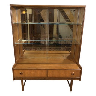 Mid-Century Teak Display Cabinet from Turnidge of London, 1960s For Sale
