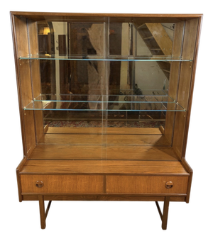 Mid-Century Teak Display Cabinet from Turnidge of London, 1960s