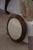 Vintage Round Wooden Decorative Wall Mirror, 1950s For Sale - Image 18 of 18