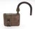 Traditional Antique Brass Bavarian Lever Padlock Lock With Key For Sale - Image 3 of 6