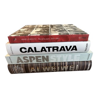 Restoration Hardware Coffee Table Books- Set of 4 For Sale