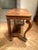 Tan Italian Art Nouveau Wooden Console Table For Sale - Image 8 of 14
