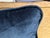 Navy Blue Velvet Pillows- a Pair For Sale - Image 4 of 6